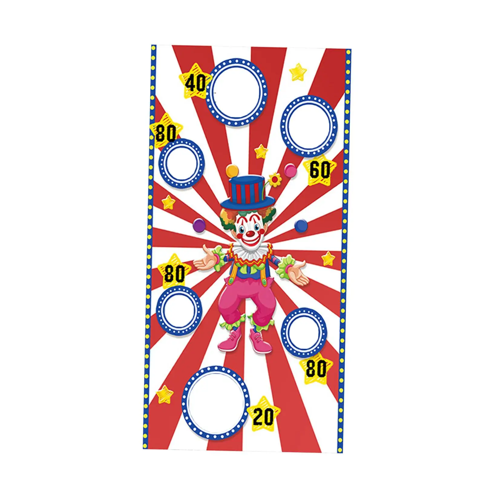 Throwing Bags Decorations Toss Game Banner for Outdoor Parent-Child