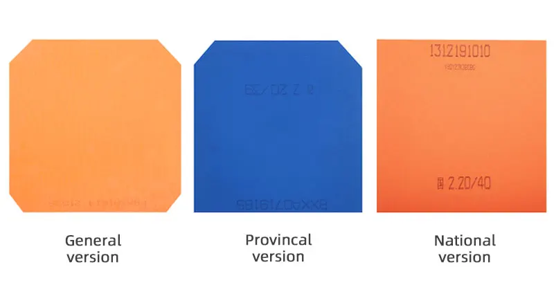 DHS-Hurricane 3 NEO Table Tennis Rubber, 37 Degrees Soft, Hurricane-3, Pips-in Ping Pong Sponge, No Need for a Booster