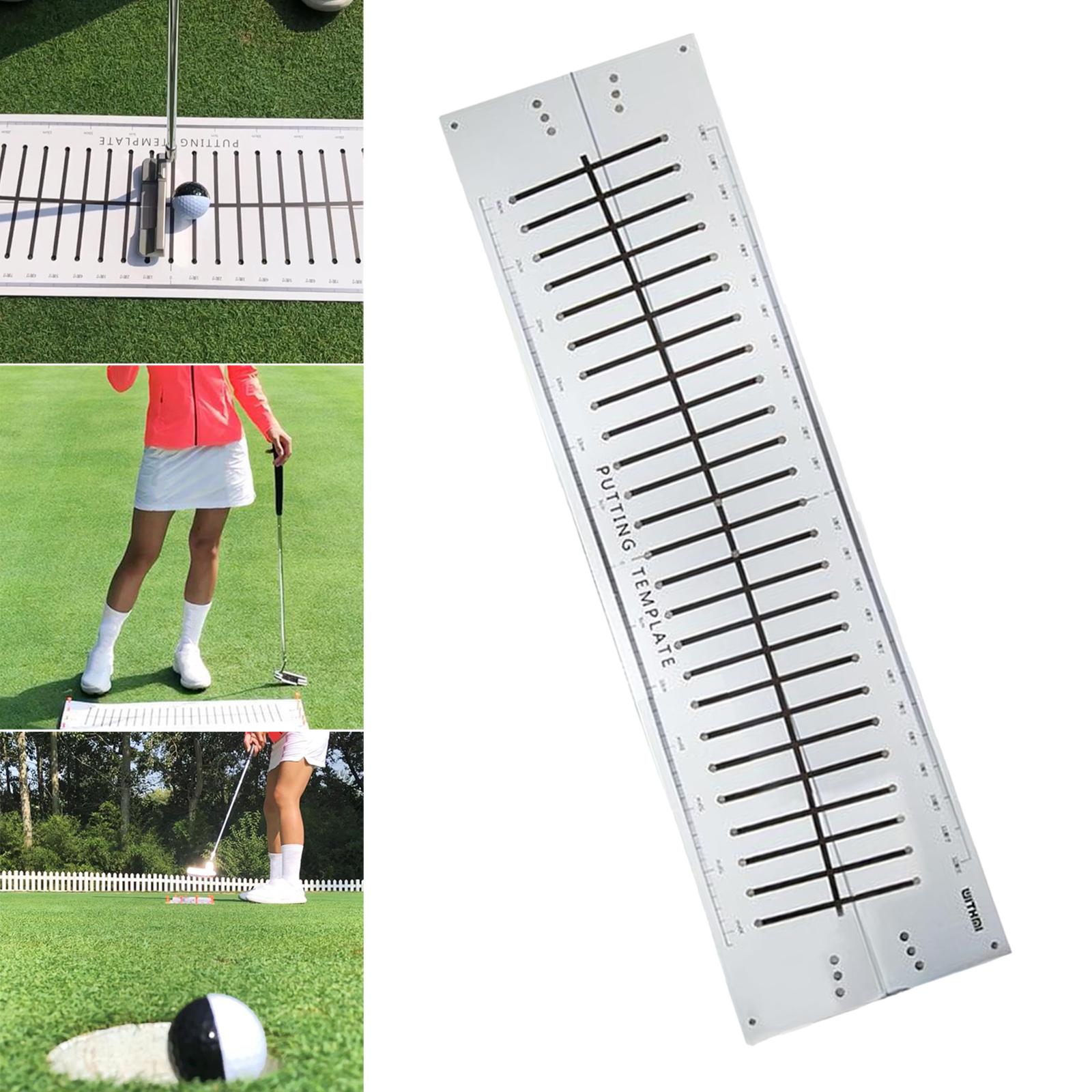 Professional Golf Track Sticker Practice Accessories Alignment Aid Training