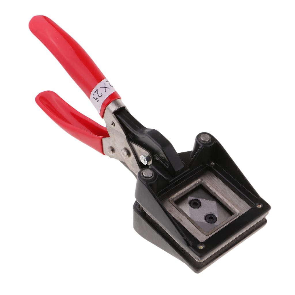 Handheld 25mm X 32mm Photo Die Cutter Punch Standard Tools