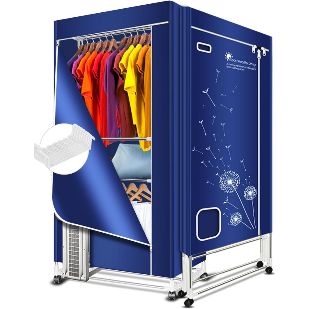 Title 4, Portable Dryer, Clothes Dryer (Anion),3 Tier F...