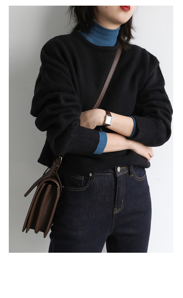 CHIC VEN Women Sweatshirt Turtleneck Pullovers Casual Solid Dralon Warm Bottom Blouse Office Lady Tops Autumn Winter 2023