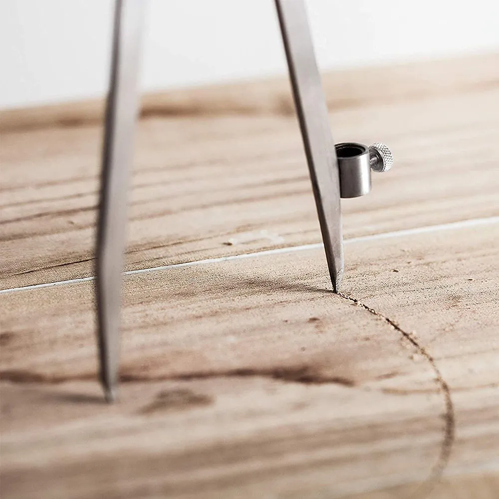 Holzbearbeitung Kompass Zeichnung Zimmermann Kompass 100 MM-300 MM Kreisförmige Markierung Werkzeug Design Layout Werkzeug Für Geometrie Zeichnung Ausarbeitung – Detail 6