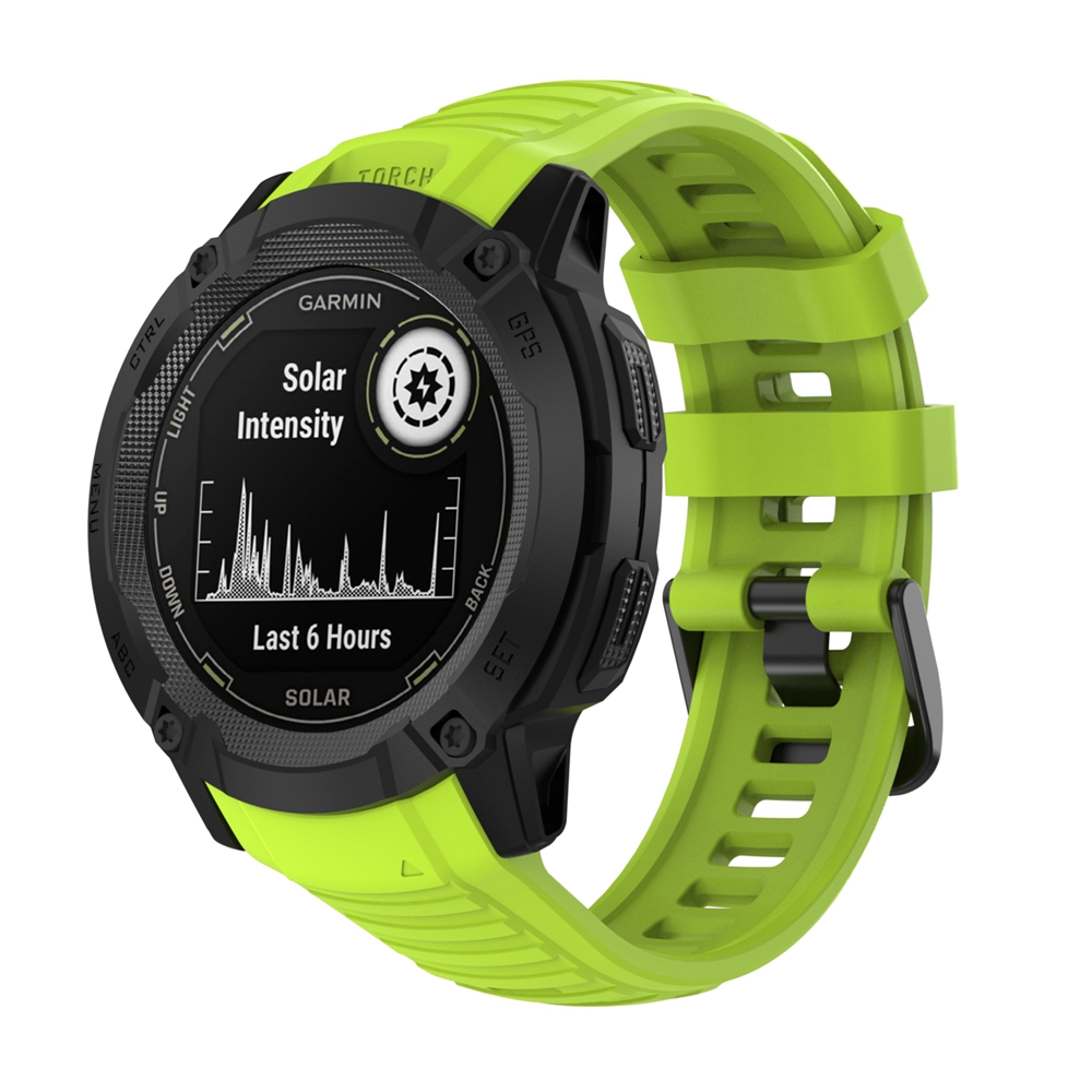 Keine Lücken 26 mm Silikonarmband für Garmin Instinct 2X Solar – Tactical Edition-Armband-Ersatzzubehör – Detail 26