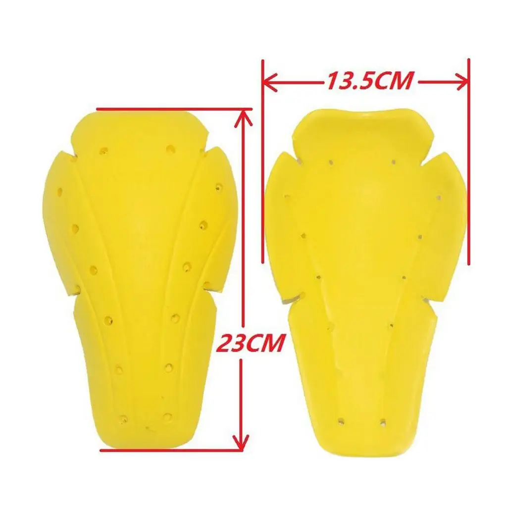 4pcs Motorcycle Knee & Hip Protector Guard Pad Protective Gear Set for Bike Motorbike Jeans (Adults Set)