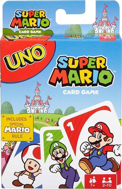 Super Mario Games Mario UNO Card Puzzle Game Family Funny Entertainment  Board Game Poker Kids Toys Playing Cards birthday gifts - AliExpress