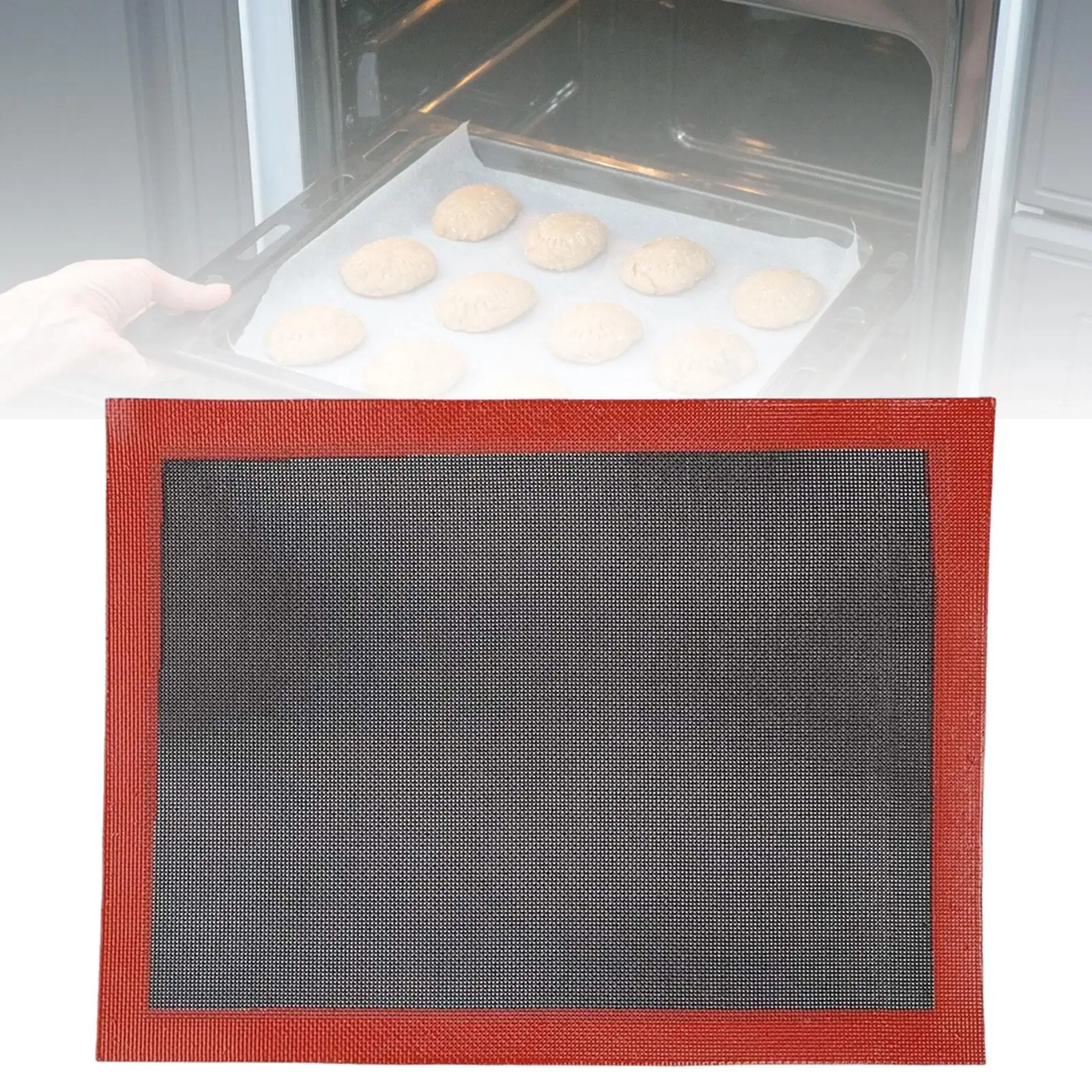 Baking Sheet Mat Breathable Oven Liner Baking Supplies Multifunction Cookie Mat Mat for Home Restaurantchen Tool