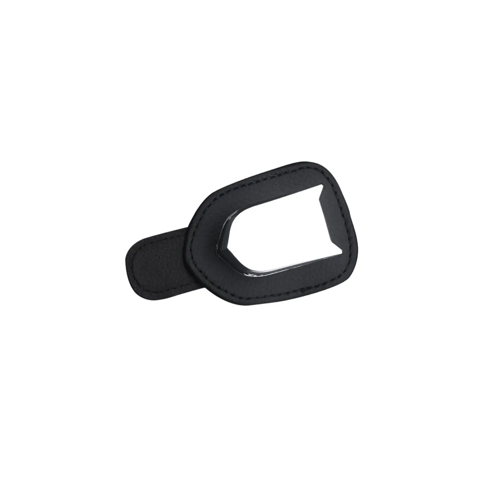 Sunglass Holder for Car Visor PU Leather Ticket Card Clip Fashion Premium Different Size Eyeglasses Hanger for Women Men