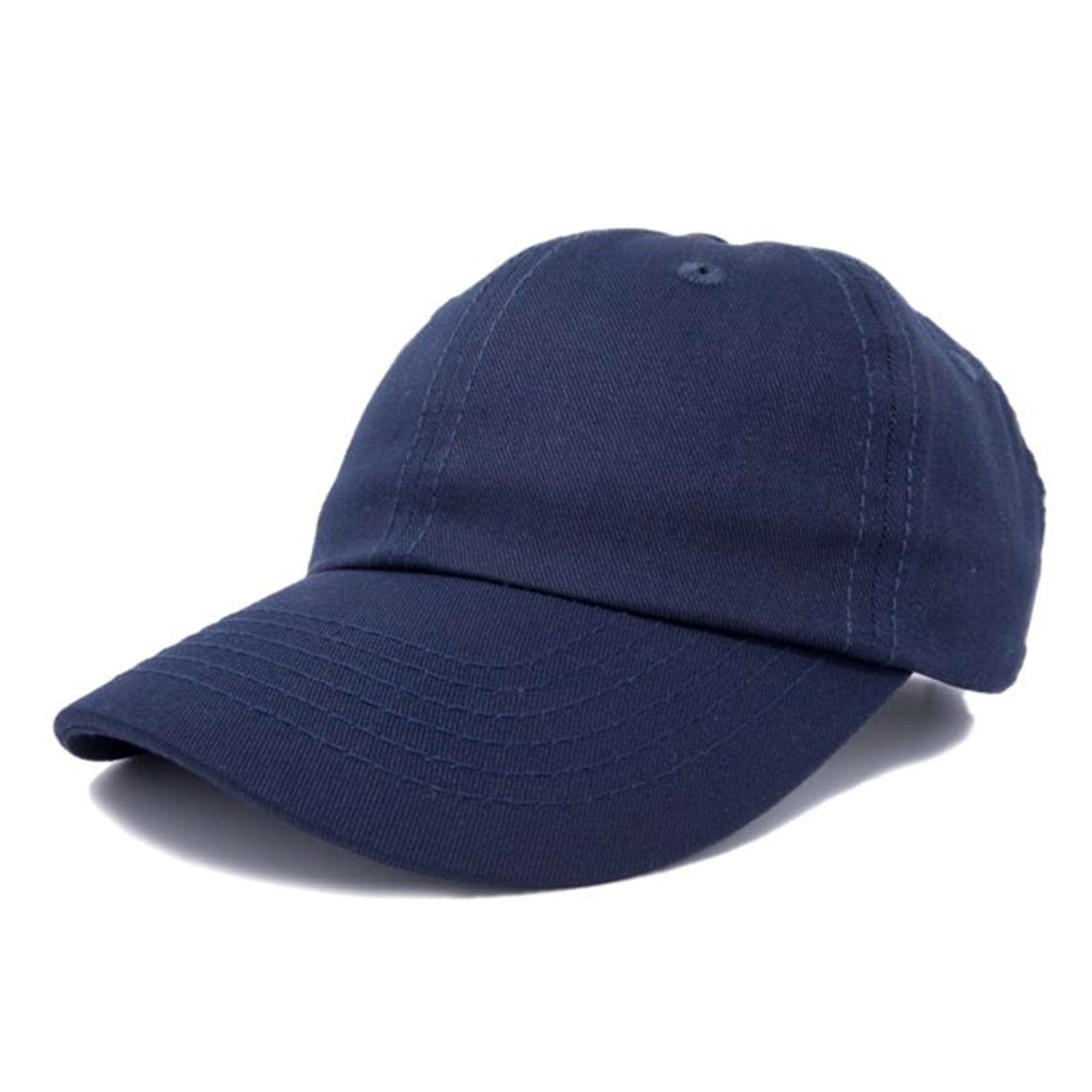 Unisex Simple Black Cap Solid Color 
