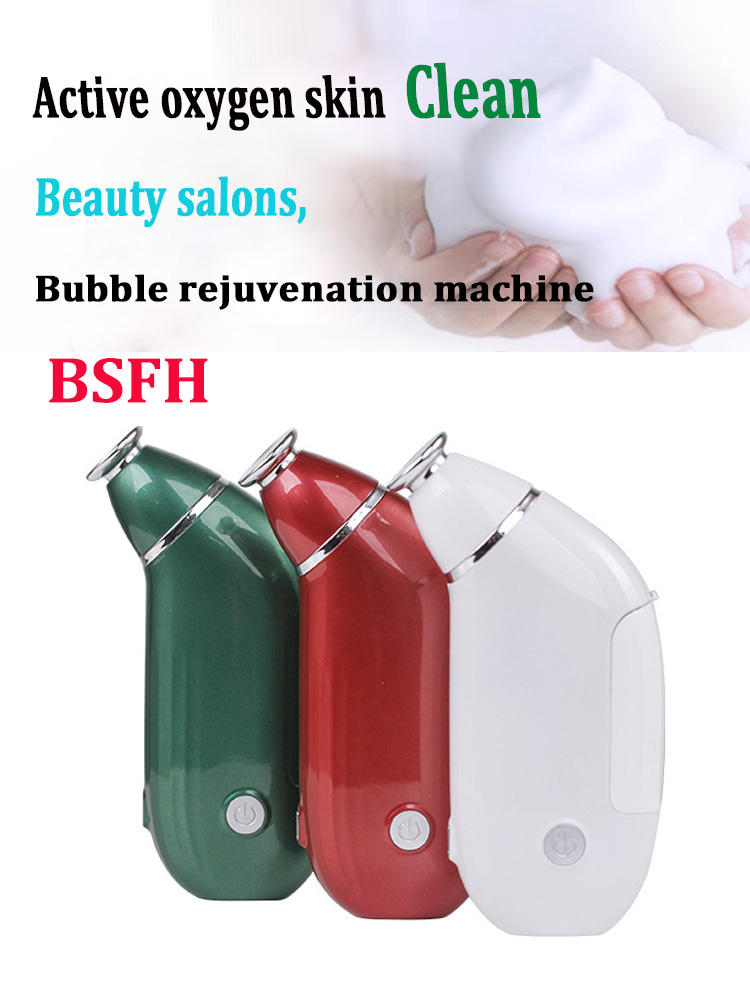 Best of Magic Oxygen Whitening Bubble Machine Face Skin Care Facial Cleansing Skin Deep Cleaning Massager Beauty Salon Home Instrument Reviews & Tips