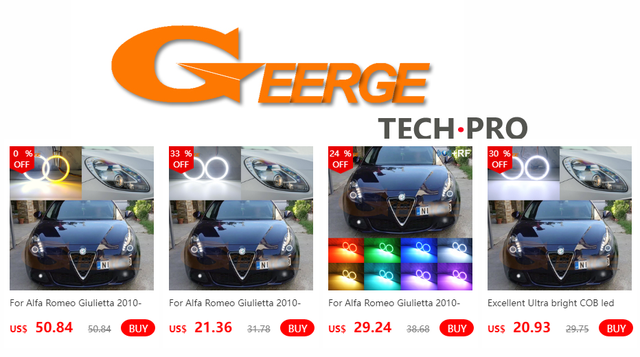 Angel Eye Alfa Romeo Giulietta Car | Alfa Romeo Giulietta Lights - 940  2010-2020 - Aliexpress