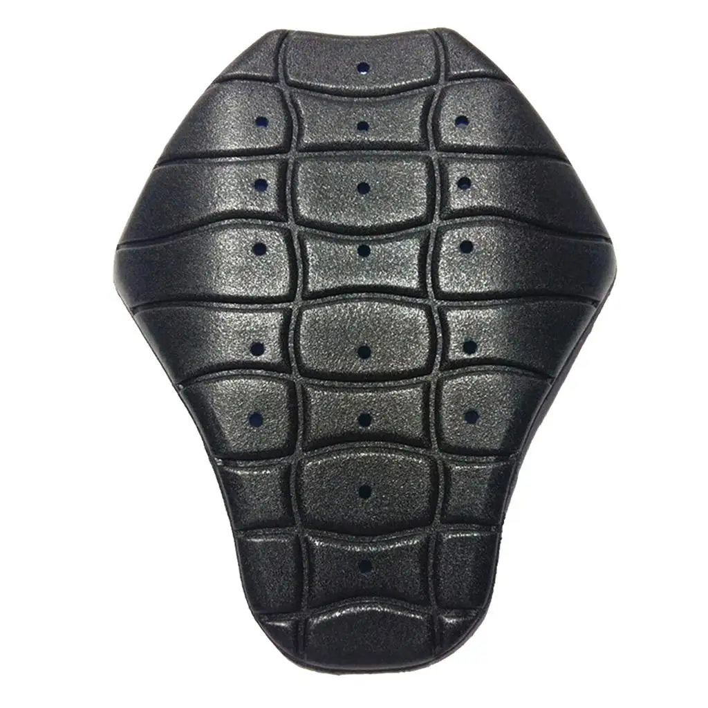1pc Motorcycle Back Insert for Riding Biker Jackets, Black