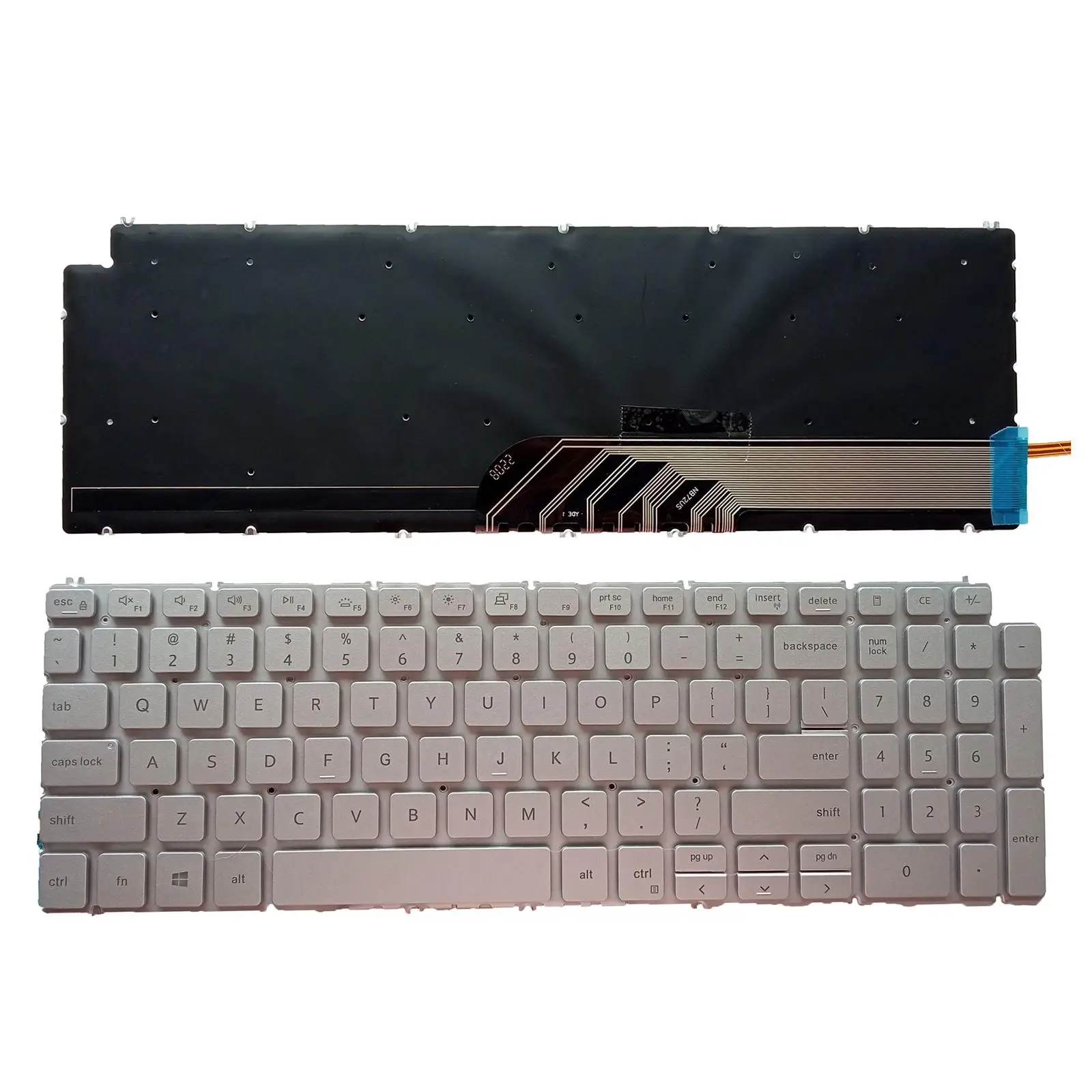 Laptop Replacement Keyboard for Dell 7590 7591 5598 Professional High Performance