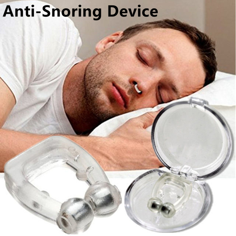 Best of Magnetic Anti Snore Device Stop Snoring Nose Clip Easy Breathe Improve Sleeping Aid Apnea Guard Night Device With Case 1 / 2 / 4PCS Reviews & Tips