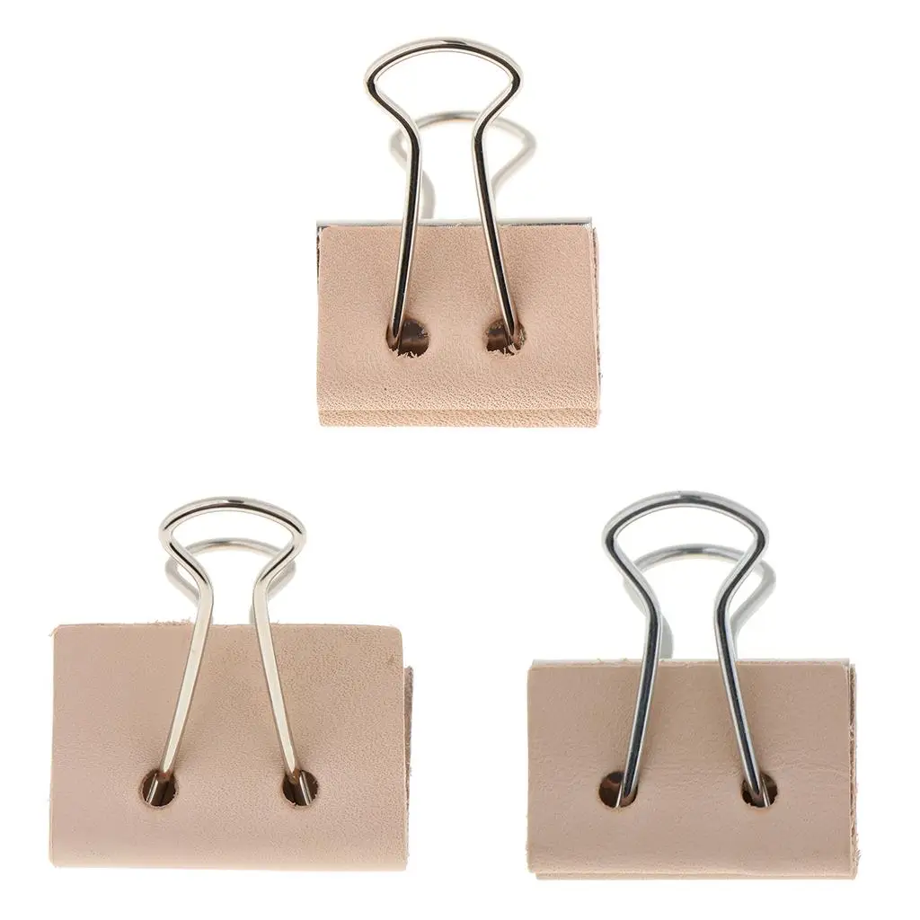 Metal Paper Clips Bookmark Clips Binder Clamps Clips Notebook  Marker Stationery for school Supplies