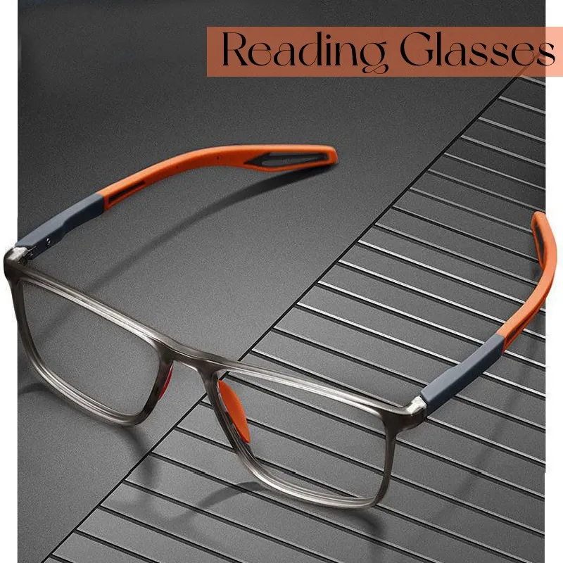 Sb03c983a02e445459fba65f1ae269d04A Anti-blue Light Reading Glasses Ultralight TR90 Sport Presbyopia Eyeglasses Women Men Far Sight Optical Eyewear Diopters To +4.0