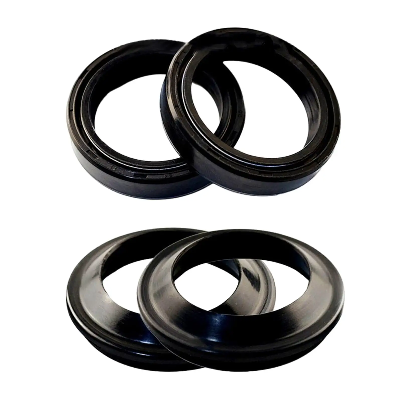 Motorcycle Fork Seal and Dust Seal Kit Rubber 48x61x11mm for Yamaha Fjr1300 Fjr1300A Xvs650 Fjr1300AE Replace Parts