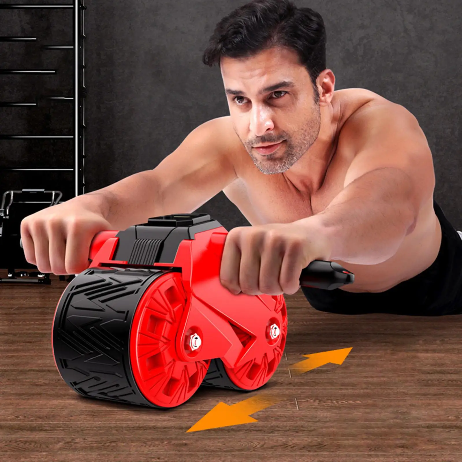 Abdominal Roller Wheel Stable Non Slip Training Roller for Workout Equipment Outdoor Men