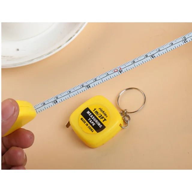 Mikko Cute Tape Measure 2Meters Mini Measuring Tape - Cammy Yellow
