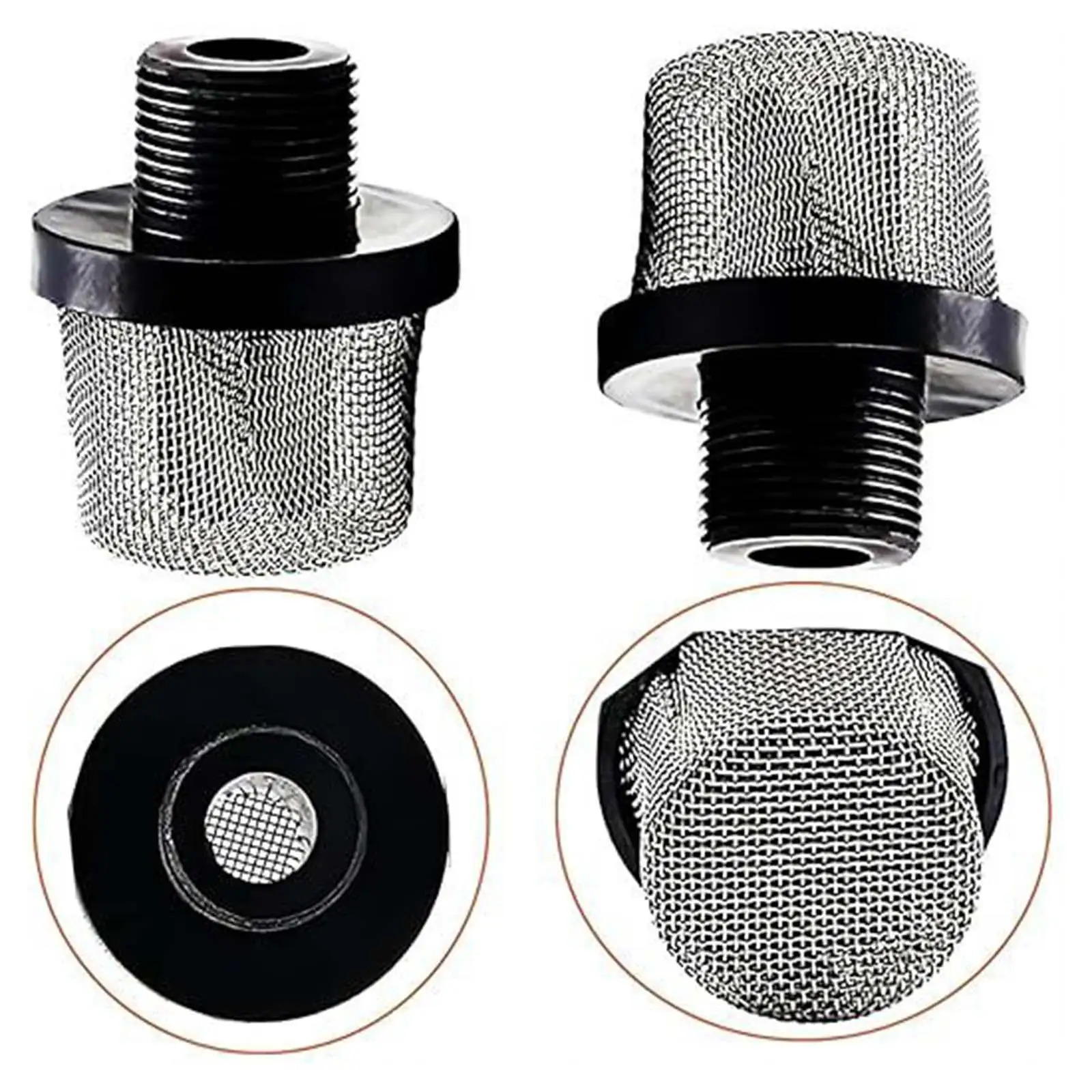 Airless Spray Machine 2x 288716 Screen and 3x 288749 Filter Kit Durable 3/4inch Inlet Strainer Thread Combination Replacements