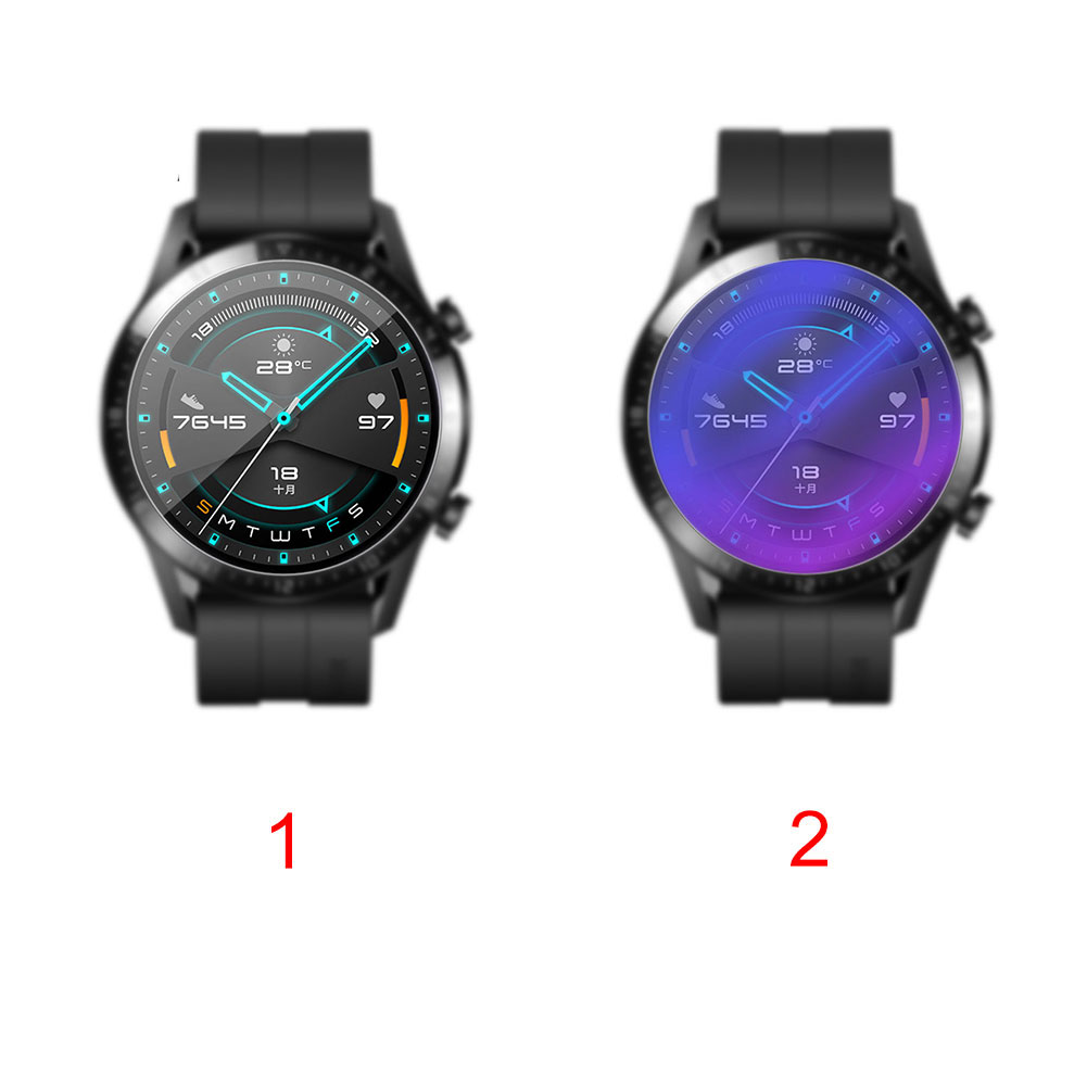 2pcs HD Replacement Tempered Glass Scratch Resistant Watch Screen Protector  Film Smart Protective Anti Fall For Huawei GT1 GT2|Screen Protectors| -  AliExpress