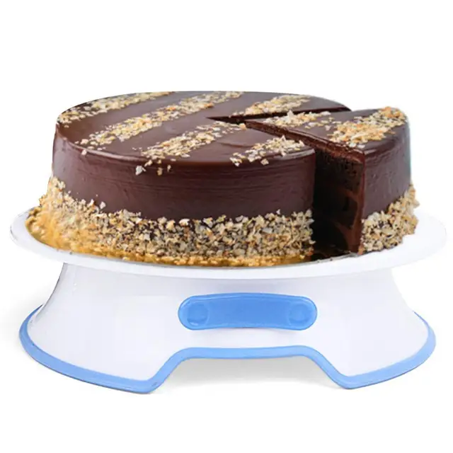 Cake Turntable Stand Smooth Rotating Cake Stand Anti-Slip Surface  Food-Grade Cake Stand Cake Decorating Platform kitchen tool
