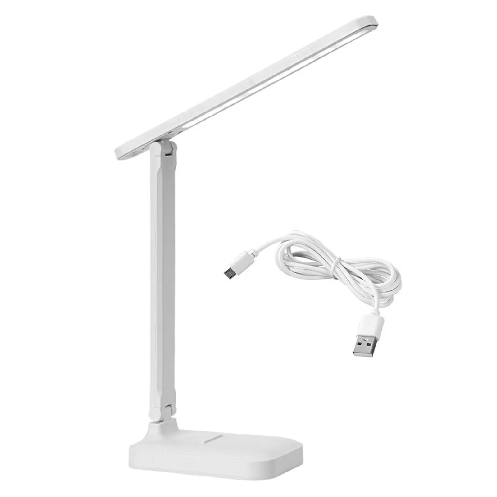 Foldable LED Desk Lamp 3 Adjustable Brightness Portable No Flicker Portable Table Light Desk for Living Room Gift Bedroom