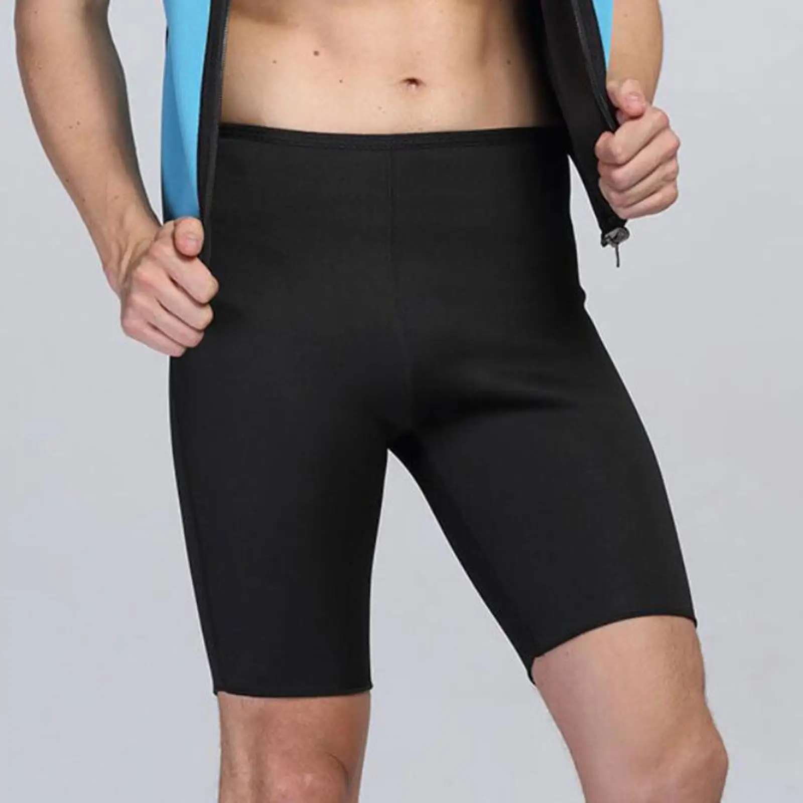 Wetsuit Shorts Men 3mm Neoprene Shorts Scuba Diving Suit Adults Surfing Kayaking Sauna Shorts Run Fitness Shorts Trunks