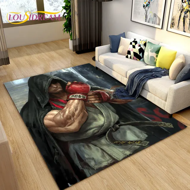  AJ WALLPAPER 3D Lovely Dog 13336 Game Non Slip Rug Room Mat  Round Quality Elegant Carpet US Lv (120cm【47.2】) : Home & Kitchen