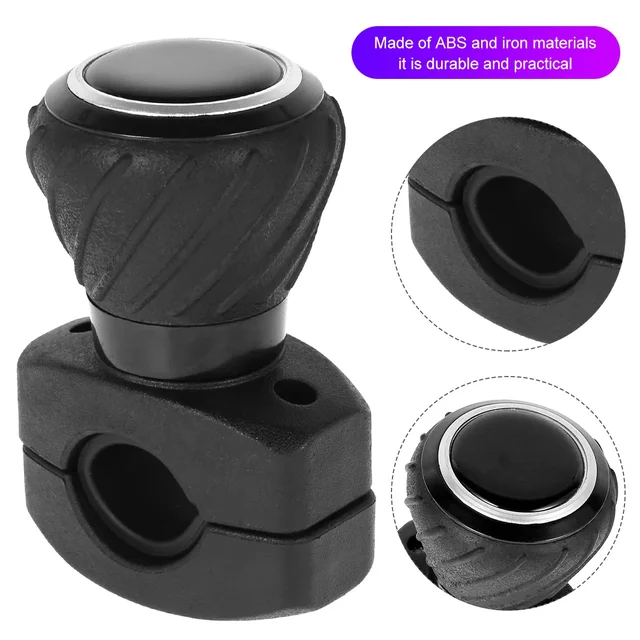 Buy Lunso Wheel Spinner Knob, Skull Shape Car Turning Driving Suicide 8 thumbnail image