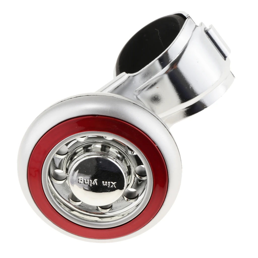 Car Steering Wheel Spin Handle Heavy Duty Knob Booster w/ Stainless Steel Clip