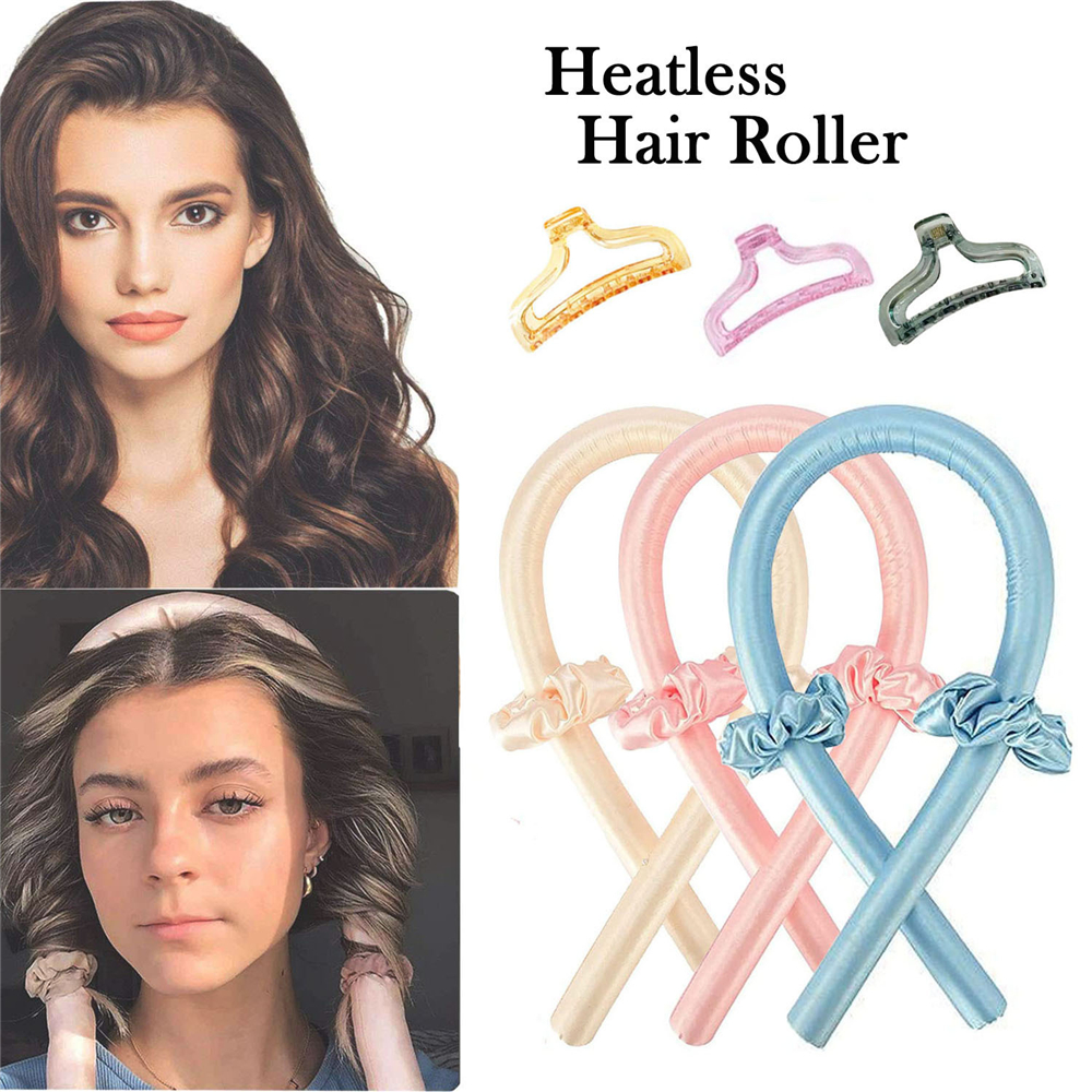 Best of Heatless Curling Rod Headband No Heat Silk Curls Ribbon Hair Rollers Sleeping Soft Lazy Hair Curlers Foam Rod Hair Styling Tools Reviews & Tips