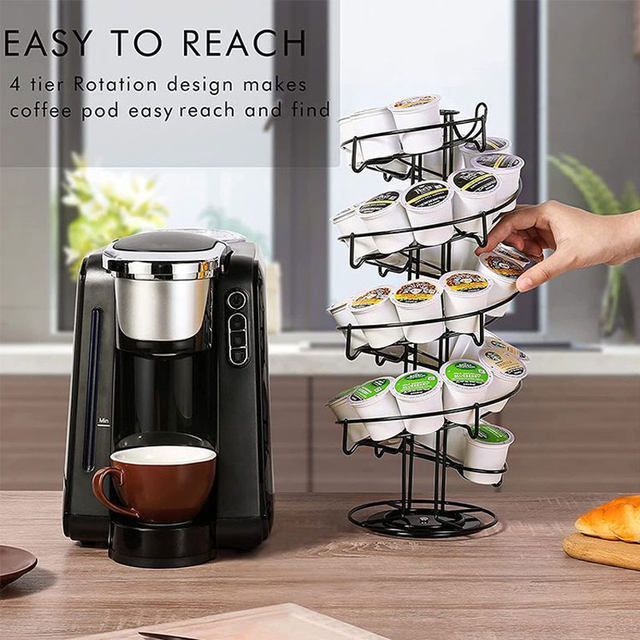 Coffee Capsule Holder Fit For Nespresso Dolce Gusto Vertuoline For K-cup  Any Coffee Pods Cafe Pods Shelf Capsule Storage Racks - Temu