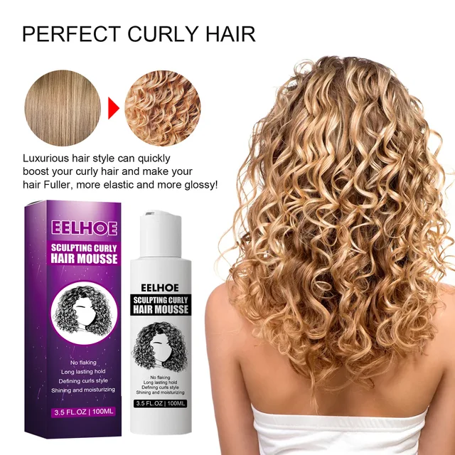 Spray de soin pour cheveux bouclés, hydratant, Anti-frisottis, stimule le  rebond des cheveux - AliExpress