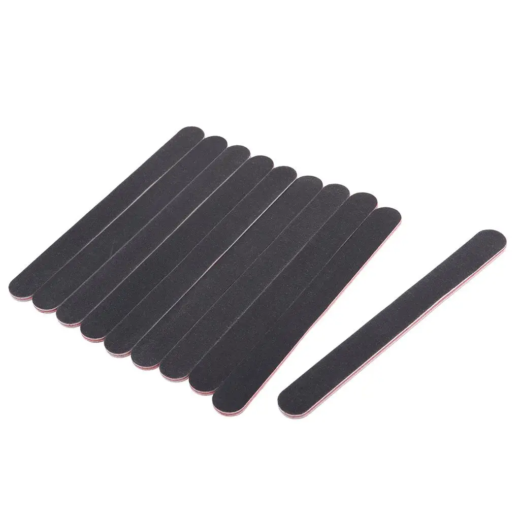 10x Sandpaper Plastic Wood Model Polishing Tool Abrasive Bar Grinding Stick Bar