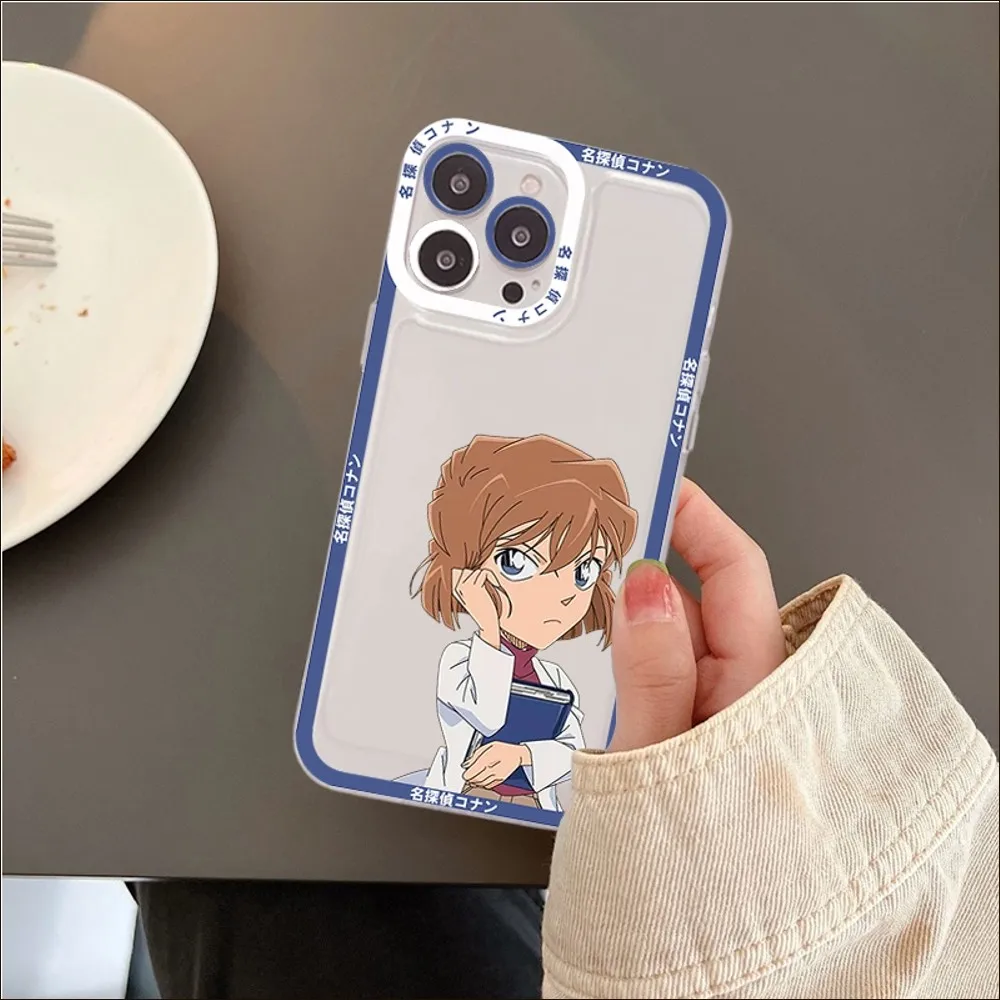 Anime Detective Conan Phone Case for Samsung S 20 S 21 S 22 S 23 Lite Plus Ultra Phone Cover