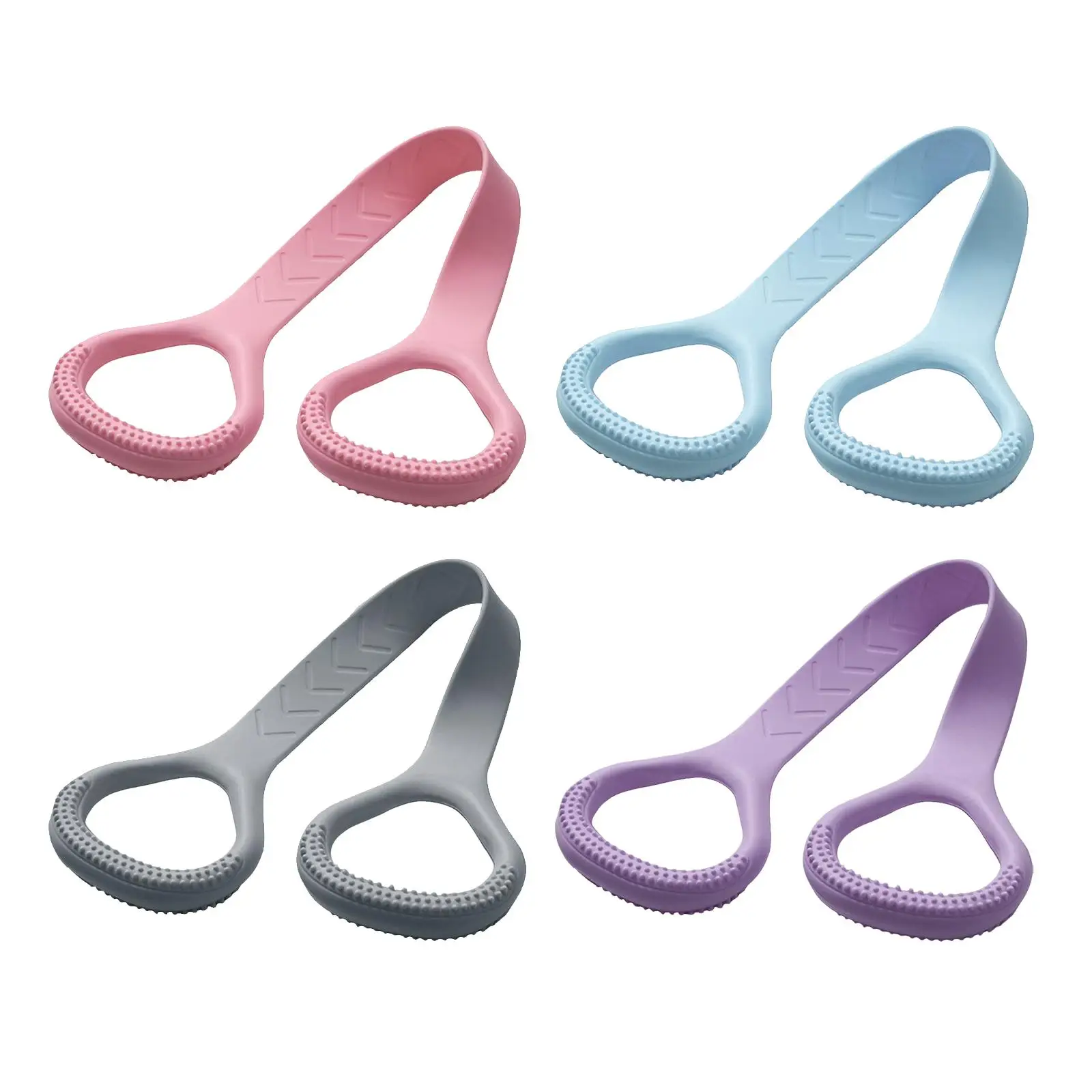 8 Shape Resistance Band Foot Leg Hand Stretcher Stretch Fitness Band for Resistance Training Pilates Fitness Equipment Yoga
