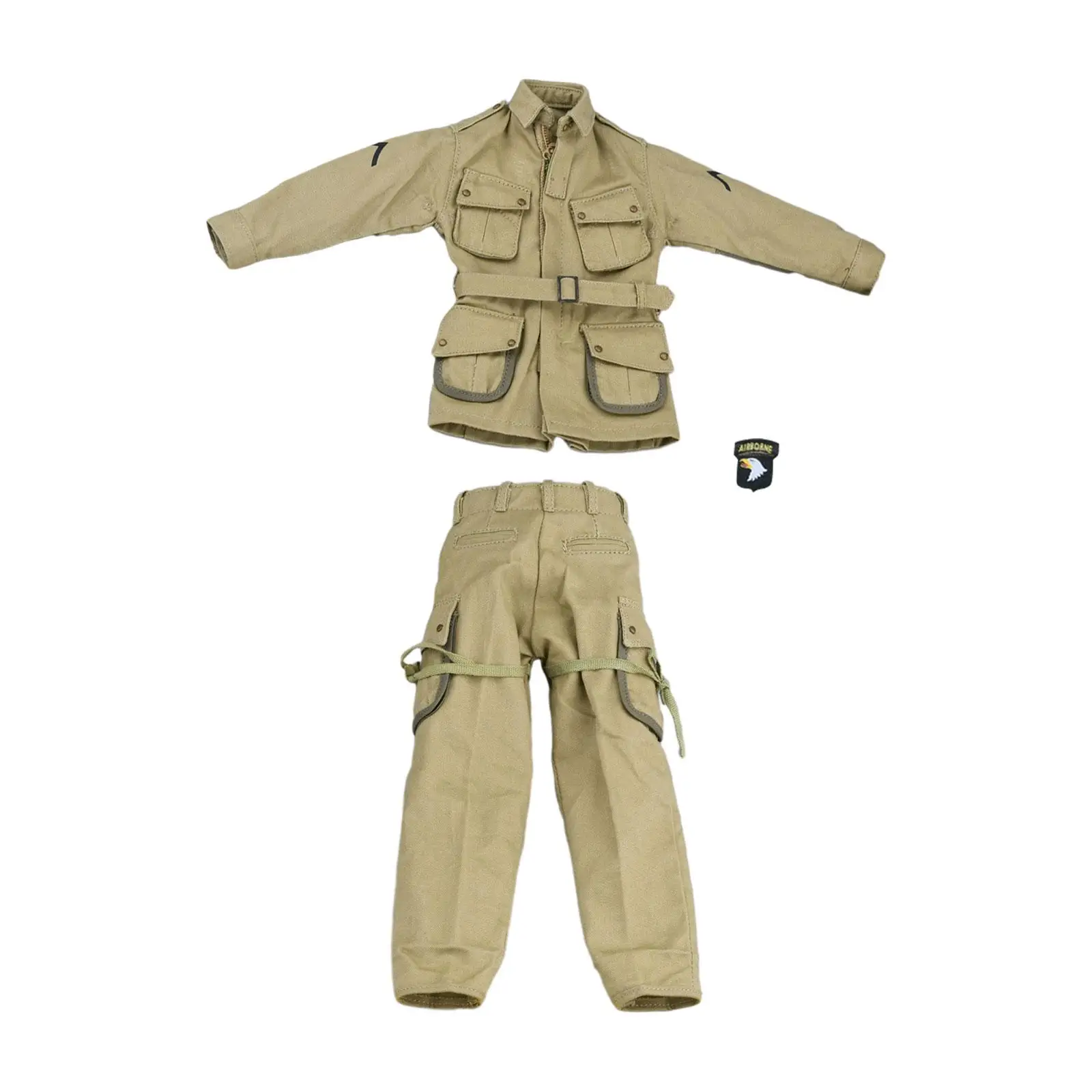1/6 Figure Clothes Miniature Soldier Costume for 12`` inch Soldier Figures