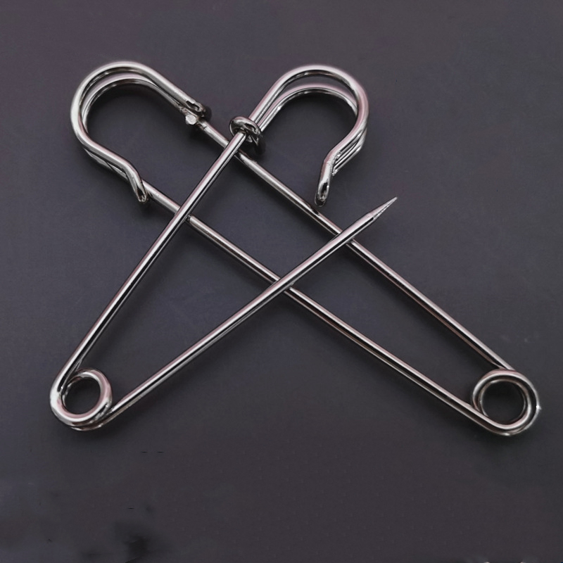 Description Picture 3 of item1/5/10pcs 10cm Large Safety Pins Alloy Steel Needles Sewing Pins Brooch for Jewelry DIY Sewing Apparel Accessories