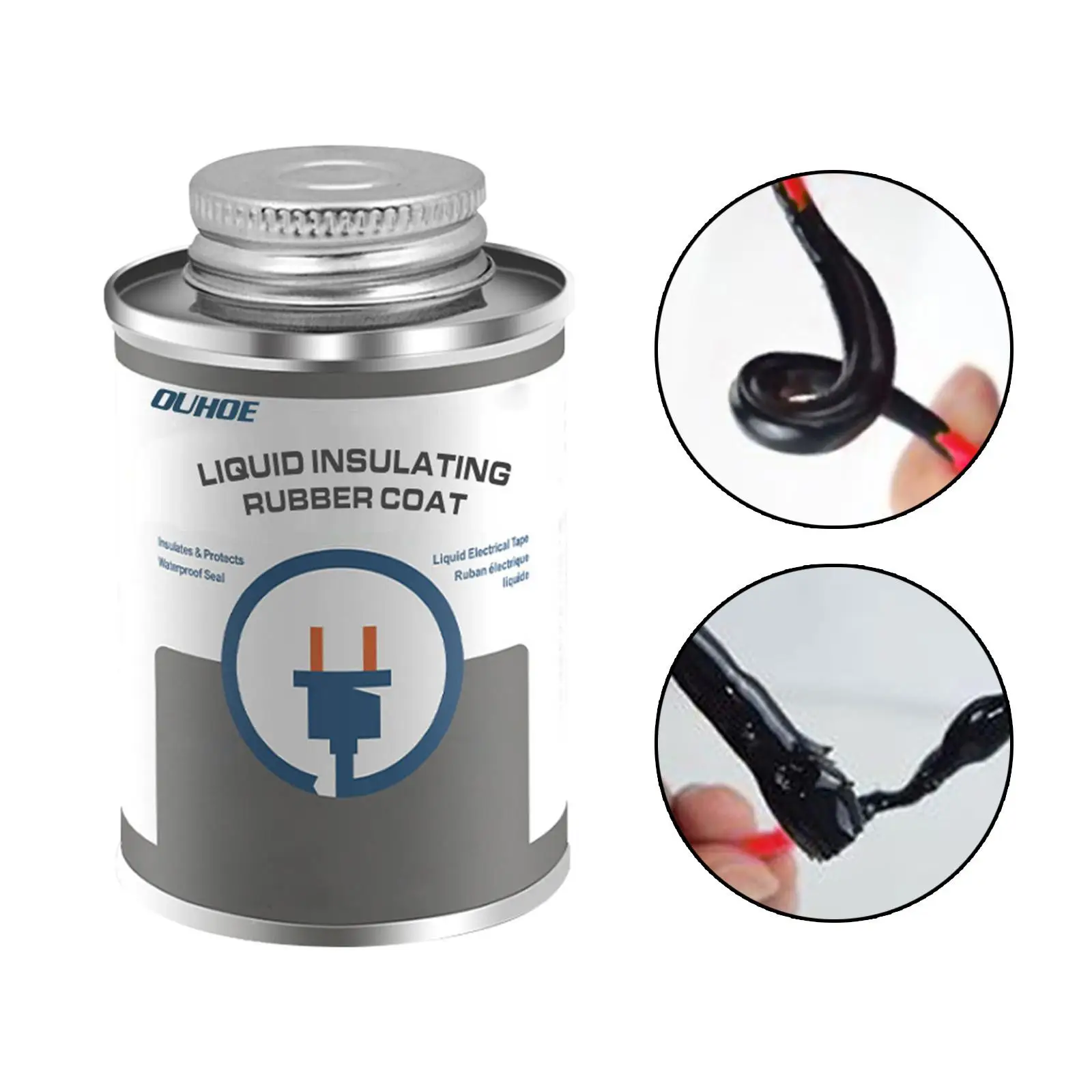 Practical Liquid Insulation Electrical Paste Tape 4.4oz Insulating Sealant