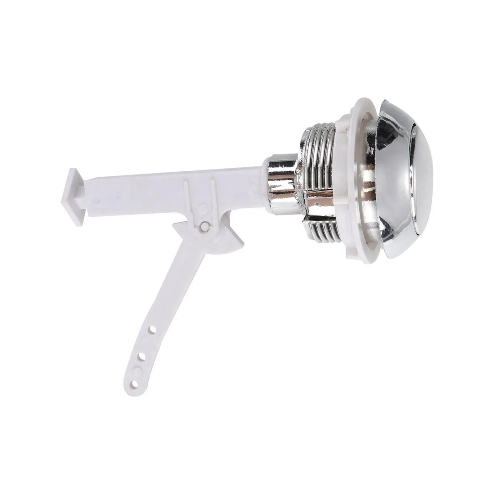 Description Picture 5 of itemToilet Flushs Button Push Flushing Toilet Tank Covers Lid Parts Toilet Flush Valve Replacement Kit Easy to Intall Toilet Button