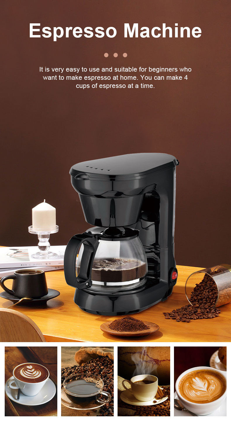 Title 3, Automatic Drip Coffee Machine FOR US/EU High Ca...