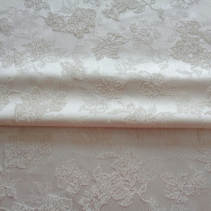 Plain Schwarz Weiß Apricot Muster Jacquard Kleidung Stoff Kleid Nähen Tuch Tür Vorhang Vorhang Tuch Unterstützung Tropfen Verschiffen – Detail 10