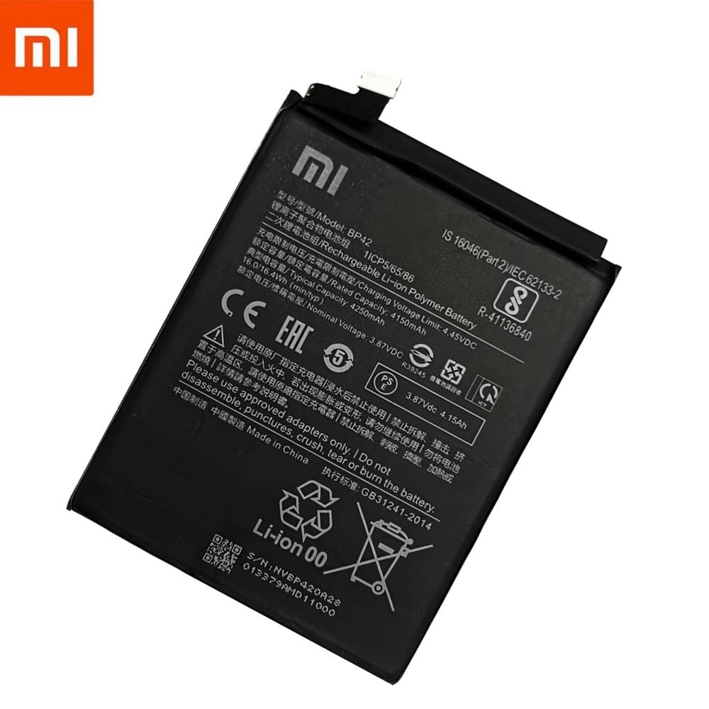 100% Оригинальный аккумулятор BP42 для Xiaomi Mi 11 Lite BP42, оригинальный  запасной аккумулятор для телефона, Батарея 4250 мАч с инструментами |  AliExpress