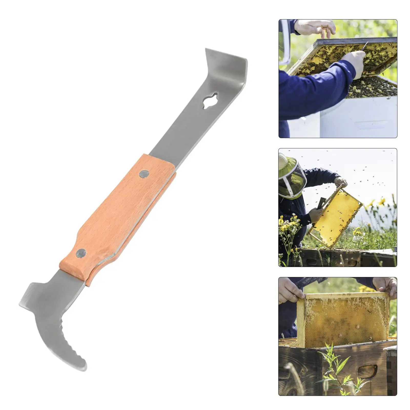 Bee Hive Scraper Bee Hive Tool for Beekeeping Equipment Apiculture Uncapping