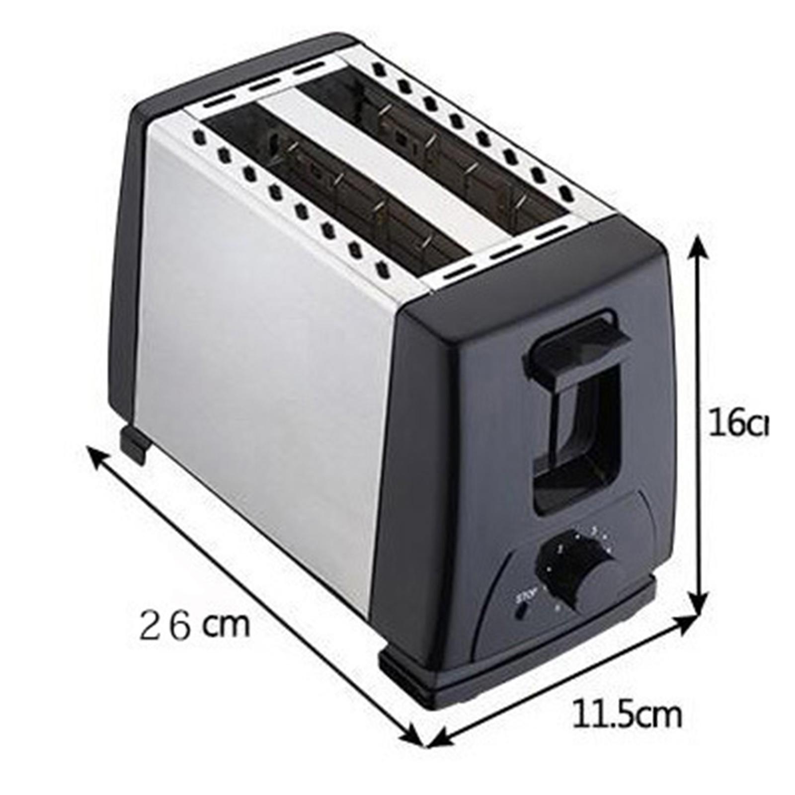 Title 4, Stainless Steel Electric Toaster Breakfast Maki...