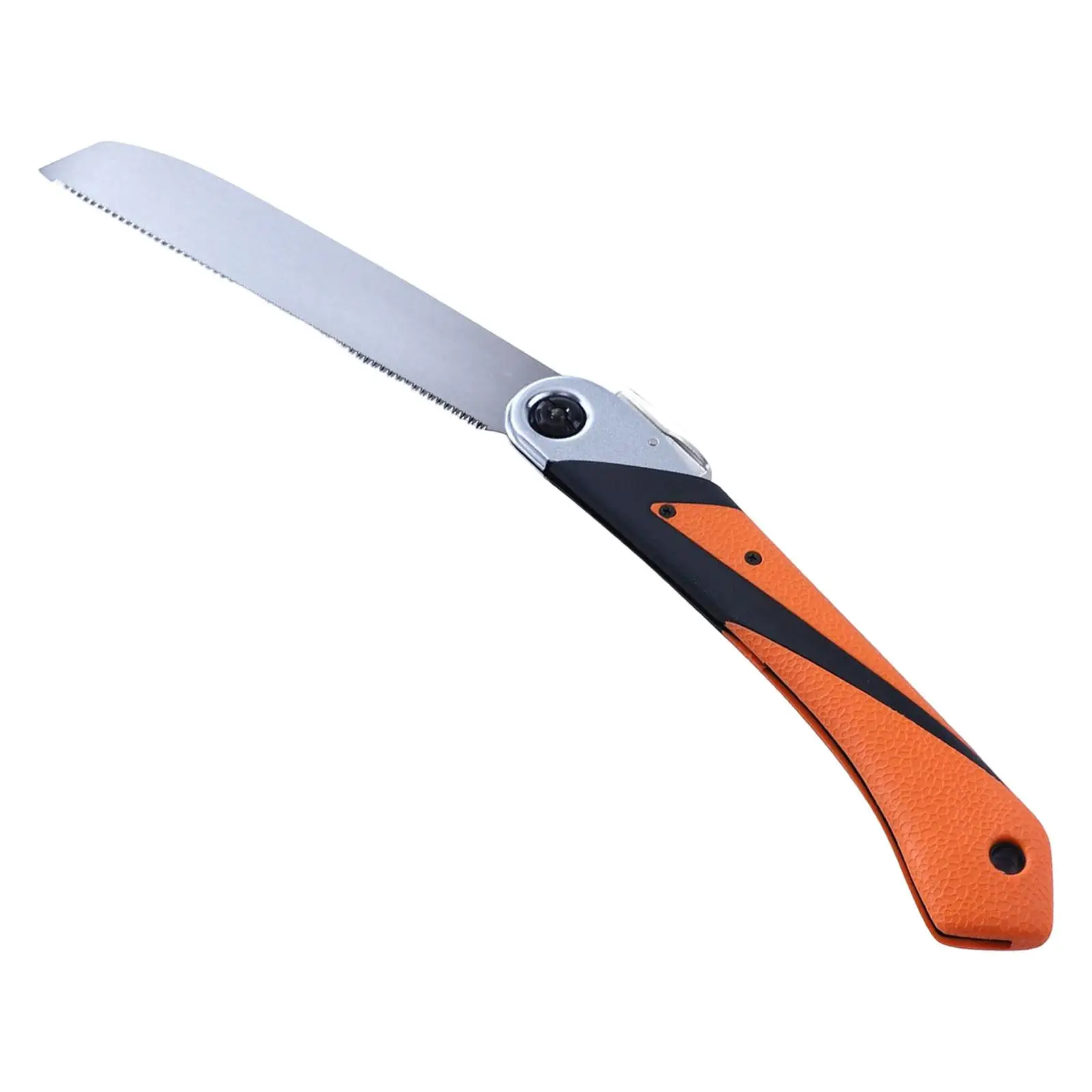 Portable Folding Saw Efficient Sawing Three Sided Grinding Saw Pruning Saw for Outdoor Activities Backpacking Garden Hiking