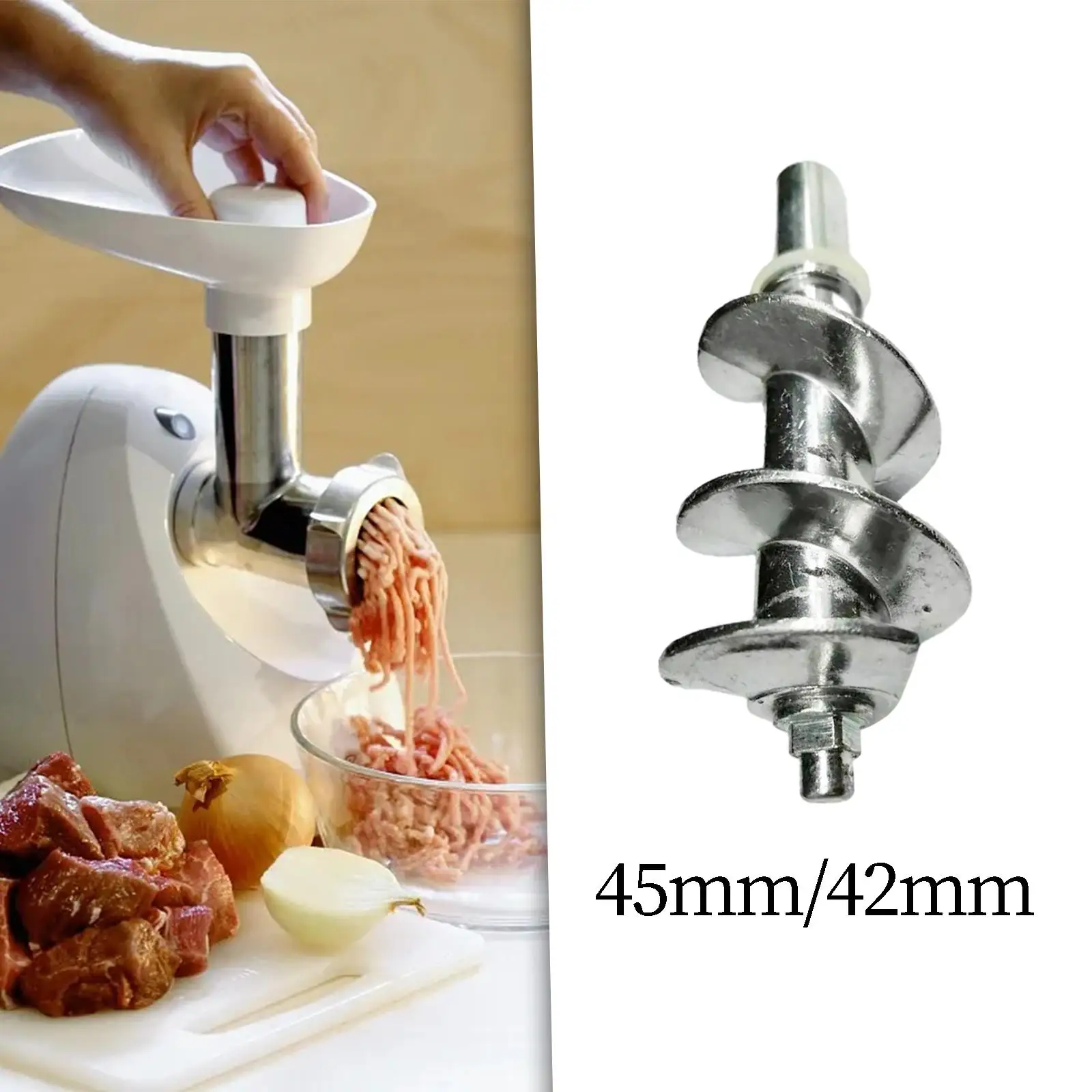 Meat Grinder Screw Auger Home Kitchen Accessories Replacement Meat Grinder Screw for Pmg 2008 M01M150 G20prpwdr PN005 mm0407jsw