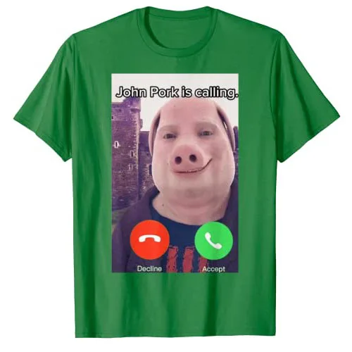 John Pork Is Calling shirt