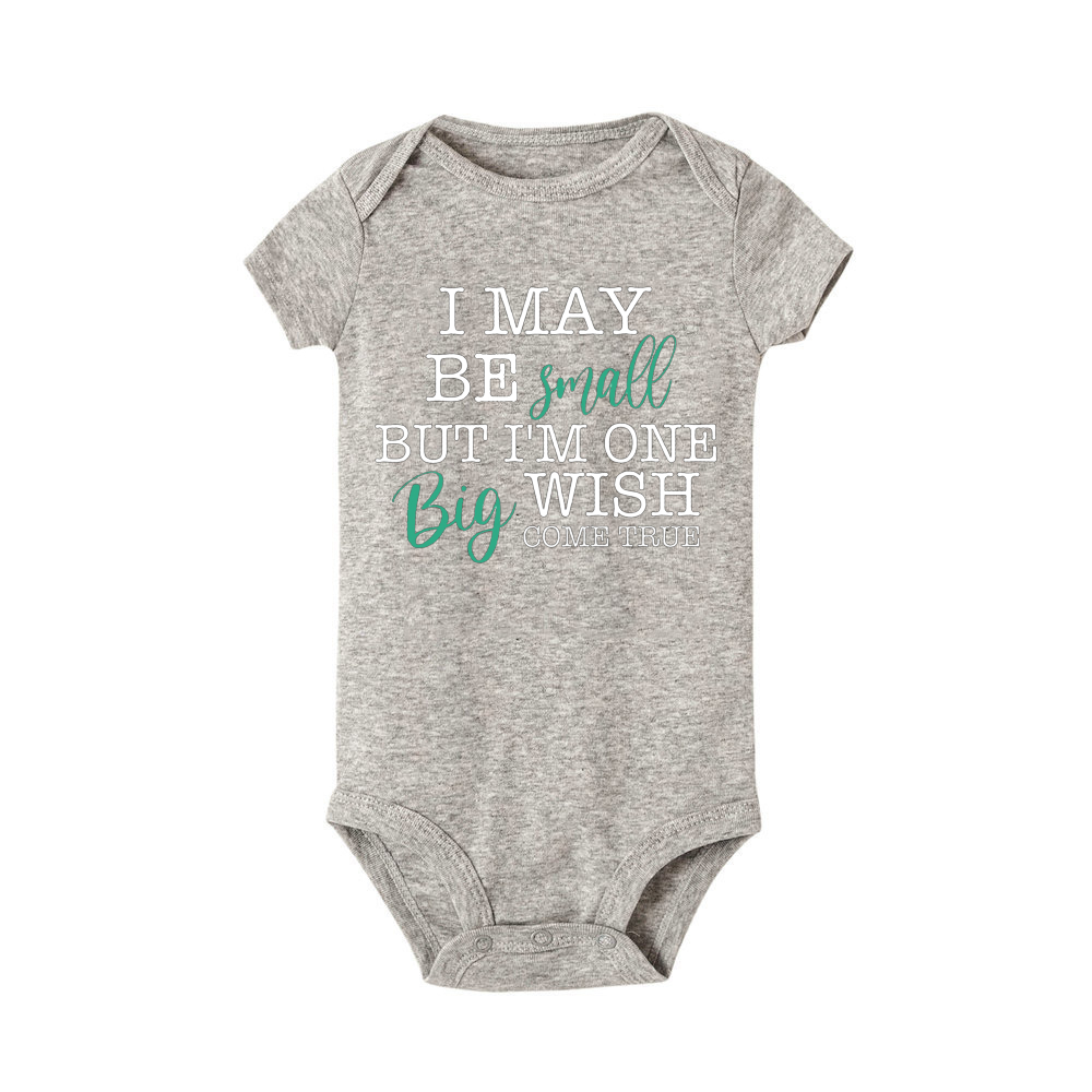 Drucken Strampler Brief Stil